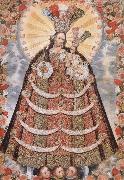 unknow artist The Virgin of the Rosary of Pomato Spain oil painting reproduction